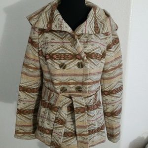 Anthropologie Daughters of the Liberation Pea Coat